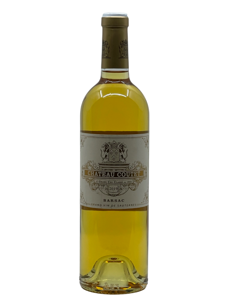 Bordeaux Barsac Sauternes Château Coutet Grand Cru Classé 1855 qualité vin blanc liquoreux sélection pourriture noble vinification composition savoir-faire expression terroir style moderne unique puissance fraîcheur vivacité nervosité tonique pourriture noble vinification complexité aromatique millésime nez bouche attaque finale dégustation note arôme bouquet couleur robe reflets racé fruits frais liqueur agrumes gingembre poire confit texture délicieuse vanille zeste bergamote citron confit figue raisin Corinthe acidulée amande grillée persistance vieillissement fruits exotiques révélation équilibre douceur épice intense minéralité verticalité pureté harmonie naturel