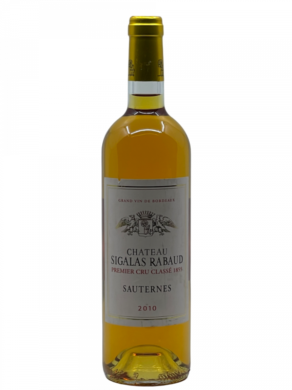 Bordeaux Sauternes Château Sigalas Rabaud Premier Grand Cru Classé 1855 qualité vin blanc liquoreux liqueur fraicheur concentré puissant élégance rare amateur famille propriété tradition savoir-faire domaine pourriture noble vinification composition millésime nez bouche attaque finale note arôme bouquet couleur robe reflets fruits frais agrumes confit texture délicieuse densité combinaison cuvée vieillissement fruits exotiques mangue papaye marmelade confiture gelée orange abricot poire noix immortelle sable oxydatif coing révélation équilibre douceur épice safran intense subtil pamplemousse rose élégance minéral vivacité raffinée potentiel aromatique