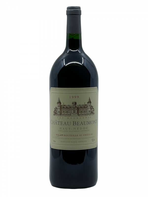 Bordeaux Haut Médoc Cru Bourgeois Château Beaumont histoire terroir tradition vignoble vins rouges classement millésime nez bouche attaque finale note arôme bouquet couleur robe reflets pourpre suave belle intensité promesse fruitée fruits mûrs cerise violette boisé fumé palais élégante volume tanin savoureux fraîche cassis mentholé réussi équilibré