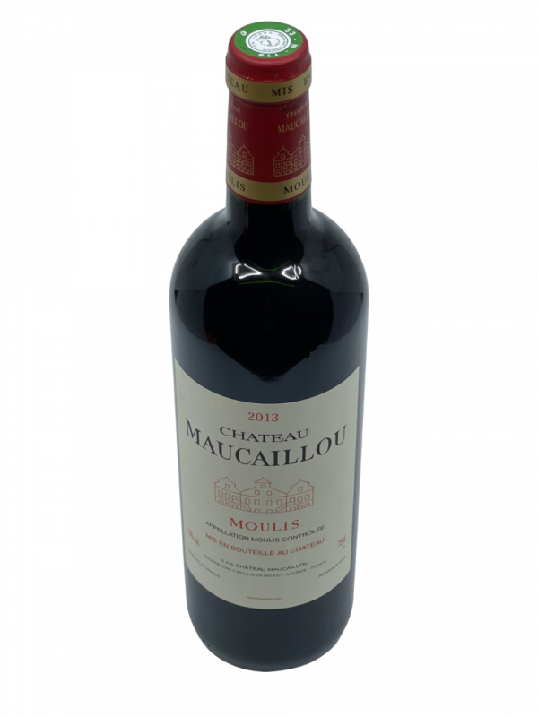 Bordeaux Moulis en Médoc Château Maucaillou Grand Cru Bourgeois exceptionnel histoire propriété vignoble vin rouge millésime nez bouche attaque finale note arôme bouquet couleur robe reflets somptueux puissance aromatique subtile fruits rouges noirs confituré saveur concentré mûre riche harmonieux équilibré corsé généreux finesse élégance tanin fin longueur garde aptitude vieillissement remarquable