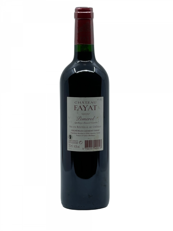 Bordeaux Pomerol Château Fayat Les Vignobles de Clément Fayat Groupe Fayat joyau viticole vigne vin rouge équipe exploitation prouesse firmament cru prestigieux expression terroir exception millésime nez bouche attaque finale note arôme bouquet palais palette aromatique couleur robe reflets sombre intense tabac blond noyaux prune superbe acidité parfait équilibré