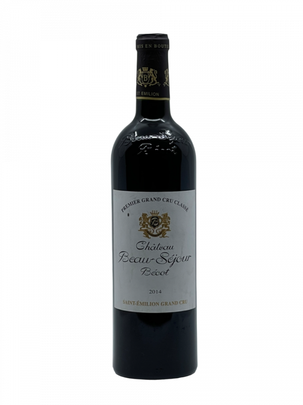 Bordeaux Saint Émilion Premier Grand Cru Classé 1855 appellation Château Beau Séjour Bécot vignoble vigne vin rouge superficie hectare cépage assemblage merlot cabernet franc cabernet sauvignon Gérard Dominique Bécot succession transmission savoir-faire parker distinction vinification millésime nez bouche attaque finale note arôme bouquet palais palette aromatique couleur robe reflets sang somptueuse foncé expressif intense fruits bois vanille délicate nuance épice racé tanin robuste structure équilibre expérience complexe vieillir valeur