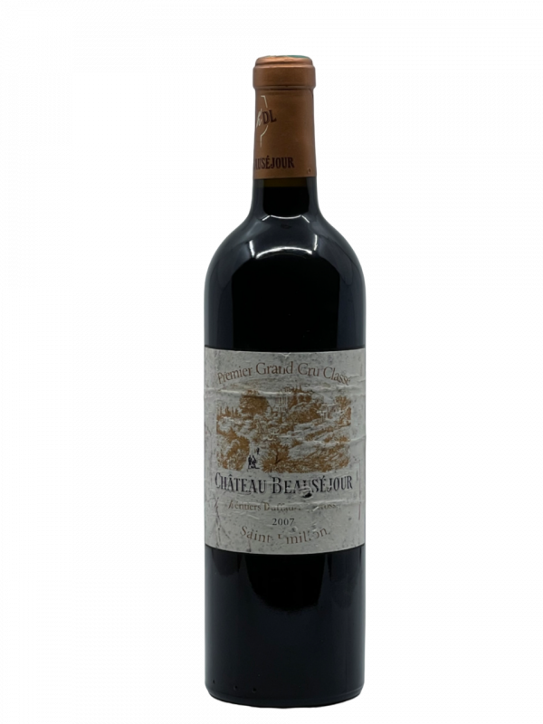 Bordeaux Saint Émilion Premier Grand Cru Classé Château Beauséjour héritier Duffau Lagarrosse appellation élite chais domaine propriété maison édifice église véritable lieu histoire vigne vin rouge origine classement 1855 savoir-faire terroir exceptionnel légende finage mémoire millésime nez bouche attaque finale note arôme bouquet palais palette aromatique couleur robe reflets grenat concentré cerise noire mûre cassis myrtille compote gourmande rondeur fruité boisé cuvée équilibré truffe