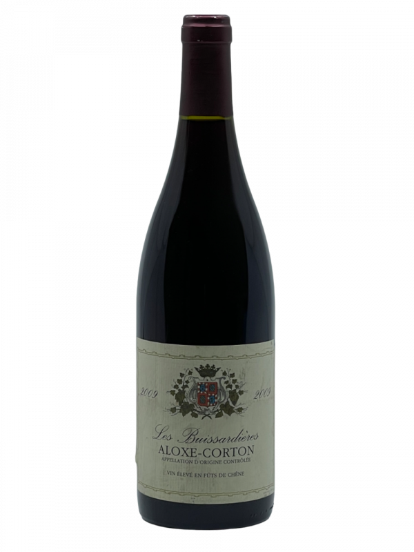 Bourgogne Aloxe Corton Les Buissardières appellation climat Sélection Pierre Laforest grand cru exposition vignoble vigne vin rouge Côte de Beaune Côte de Nuits médaille distinction coteaux maturité apogée vieillissement garde millésime nez bouche attaque finale note arôme bouquet palais couleur robe reflets foncé généreux opulent délicat jardin printanier structurue robuste sensation agréable mâche fruits baies fleurs miel amande grillé cui épice odeurs sous-bois champignon gibier