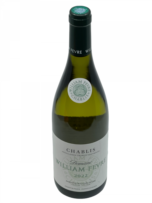 Bourgogne Chablis Domaine william fèvre familial noblesse grand vin blanc vignoble hectare superficie vignes appellation cépage chardonnay millésime nez bouche attaque finale note arôme bouquet couleur robe vieil or reflets émeraude complexe beurre croissant chaud fougère fruits secs miel épice structure harmonie parfaite onctueux caresse remarquable profondeur oxydatif