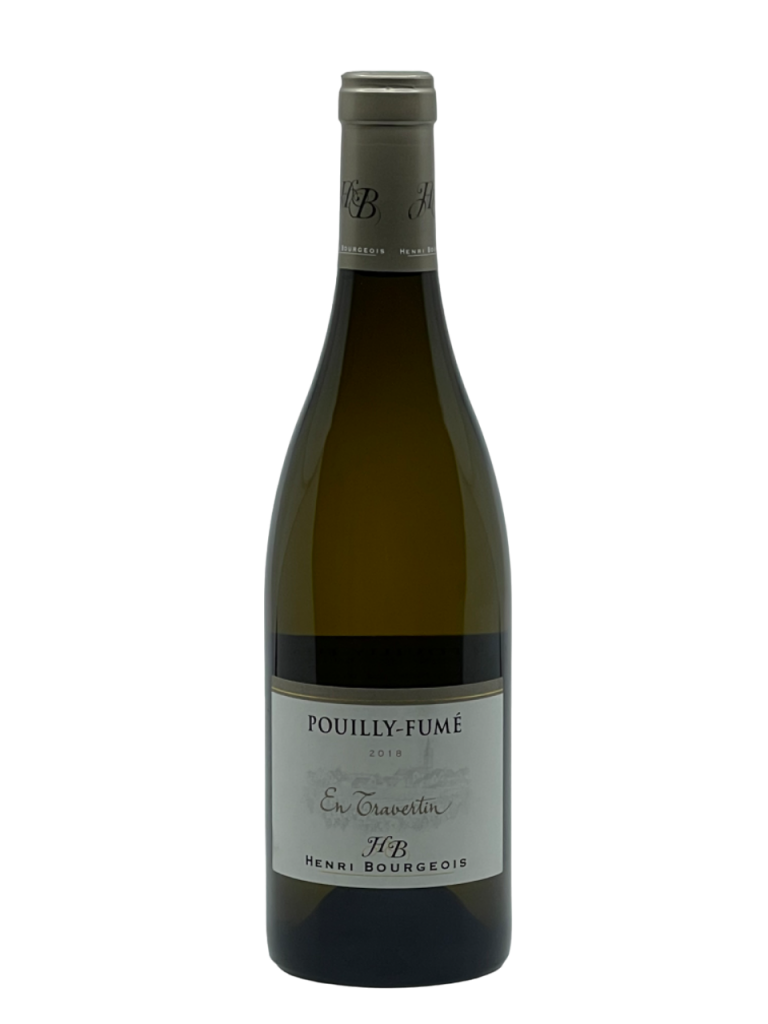 Loire Pouilly Fumé En Travertin appellation climat coteau Val de Loire Henri Bourgeois domaine famille génération célèbre vin blanc vigne vinification expression fondation pureté terroir sélection parcelle raisin millésime nez bouche attaque finale note arôme bouquet palais couleur robe reflets aromatique finesse cépage sauvignon complexe séduisant florale fumée fruité persistance charmeur flatteur harmonieux typicité élégance rondeur