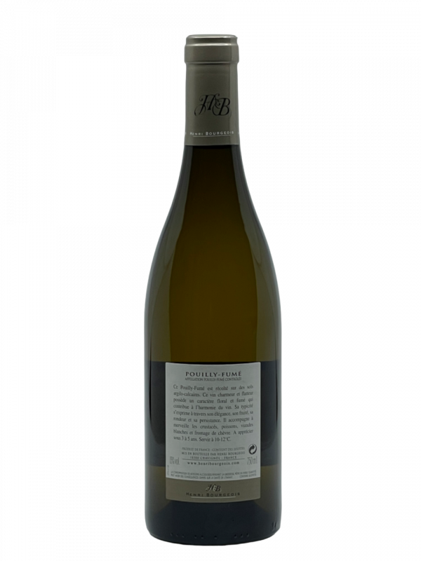 Loire Pouilly Fumé En Travertin appellation climat coteau Val de Loire Henri Bourgeois domaine famille génération célèbre vin blanc vigne vinification expression fondation pureté terroir sélection parcelle raisin millésime nez bouche attaque finale note arôme bouquet palais couleur robe reflets aromatique finesse cépage sauvignon complexe séduisant florale fumée fruité persistance charmeur flatteur harmonieux typicité élégance rondeur