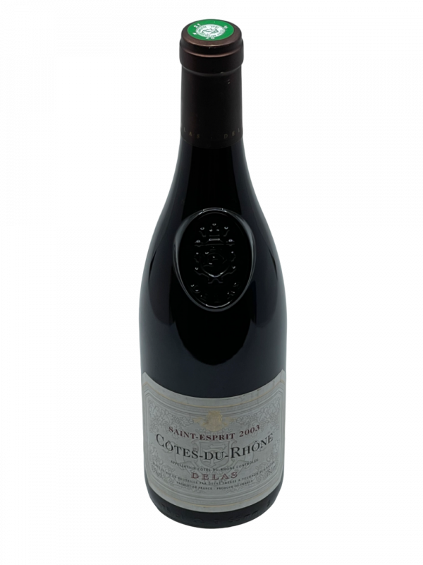 Rhône Côtes du Rhône Maison Delas Frères Champagne Deutz Maison Domaine Propriété Vallée du Rhône qualité investissement renouveau cépage mythique Syrah finesse puissance terroir unique millésime nez bouche attaque finale note arôme bouquet couleur robe reflets envoûtant fruits noirs cerise eau de vie pointe épicée acidité garde vieillissement élevage cuve bois saveur vanille