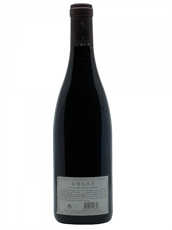 Rhône Côtes du Rhône Maison Delas Frères Champagne Deutz Maison Domaine Propriété Vallée du Rhône qualité investissement renouveau cépage mythique Syrah finesse puissance terroir unique millésime nez bouche attaque finale note arôme bouquet couleur robe reflets envoûtant fruits noirs cerise eau de vie pointe épicée acidité garde vieillissement élevage cuve bois saveur vanille