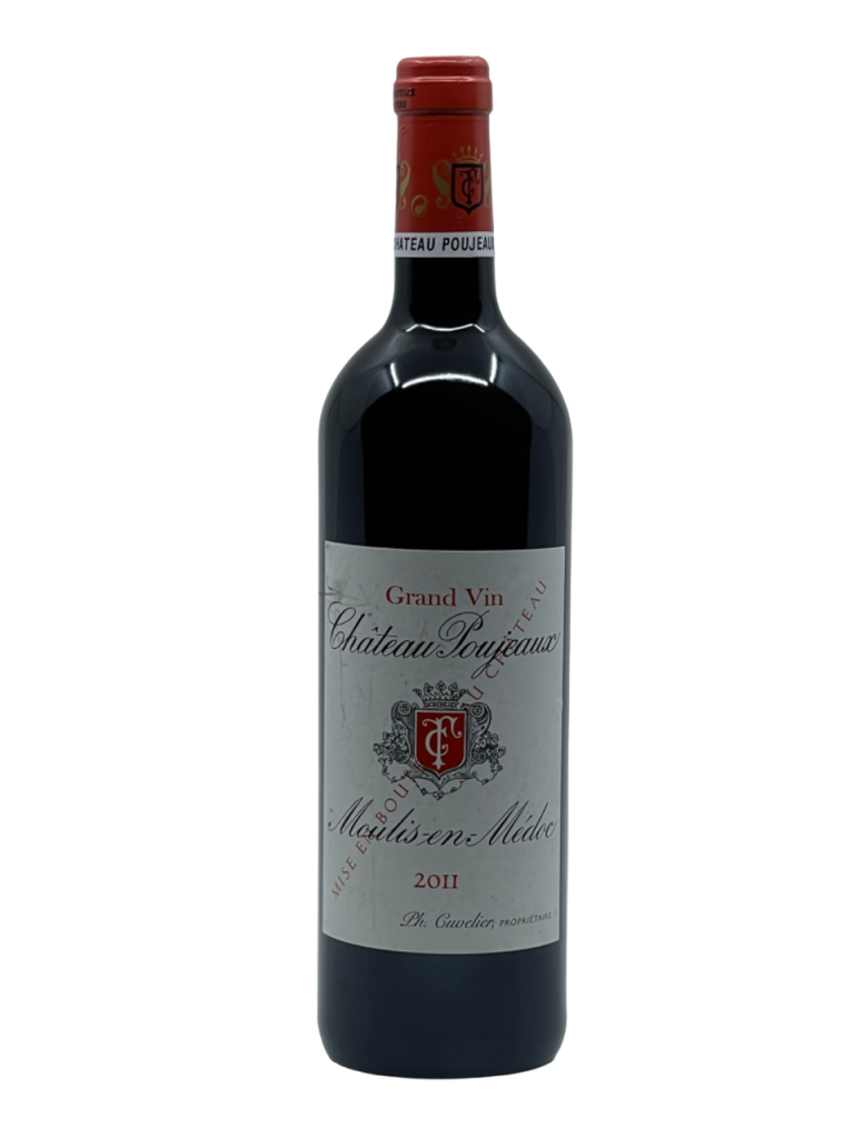 Bordeaux Moulis en Médoc Château Poujeaux cru bourgeois exceptionnel histoire propriété vignoble vin rouge famile cuvelier Georges Pompidou Clos Fourtet destinée continuité énergie ambition assemblage cépage cabernet sauvignon merlot cabernet franc petit verdot malbec millésime nez bouche attaque finale note arôme bouquet couleur palais robe reflets intense finesse charme élégance expressif complexe épice ample charnu aromatique pruneau amande tanin boisé savoureux potentiel garde vieillissement