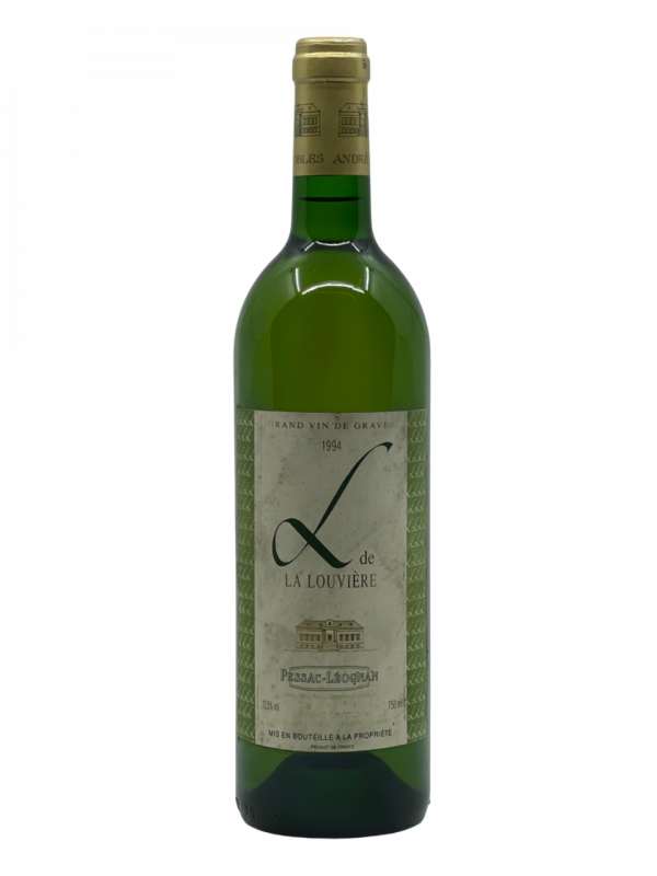 Bordeaux Pessac Léognan Grand Cru Classé Graves Château La Louvière second vin L de La Louvière histoire domaine hectares vignoble vignes vins blancs excellent terroir climat cépages sauvignon blanc millésime réussite élégance robe couleur doré reflet vert nez bouche finale attaque notes arômes intense gourmand fruits blancs ananas citron zeste acidité orange agrume rare parfait équilibre réussite exceptionnelle fraîcheur profondeur goût merveilleux longueur