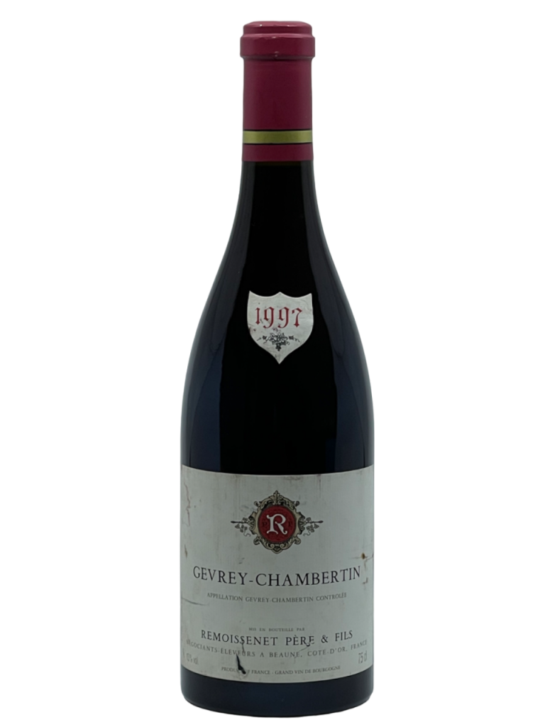 Bourgogne Gevrey Chambertin appellation climat domaine maison remoissenet père & fils côte de nuits tradition vignes terroir millésime connaisseur grand cru vignoble vin rouge pinot noir calcaire vigoureux corsé charpenté structuré équilibré long bouche garde maturité sensuelle racée robe pourpre brillant intense arômes cerise cassis fraises fruits rouges compoté cuir truffe fourrure gibier ferme capiteux vieillissement