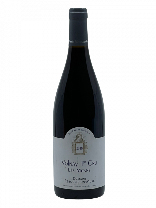 Bourgogne Volnay Premier Cru Les Mitans Domaine Rebourgeon Mure climat appellation personnalité domaine maison propriété vignoble vigne vin rouge millésime nez bouche attaque finale note arôme bouquet couleur robe reflets fraîche maturité complexe structure tanin soyeux palette aromatique vieillissement