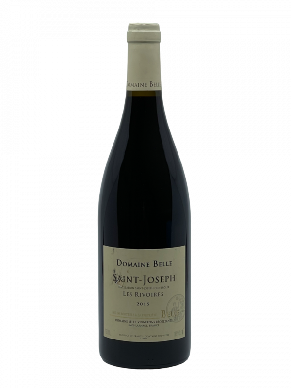 Rhône Saint Joseph Les Rivoires appellation climat lieu-dit Hermitage Crozes Hermitage domaine belle famille terroir coopération vigne vin rouge superficie hectare exploitation conversion agriculture biologique AB millésime nez bouche attaque finale note arôme bouquet couleur robe reflets rubis violine intense fruits noirs épices douces framboise mûre senteur menthe saline iode cacao juteuse fraîcheur délicate tanin velouté charmeur