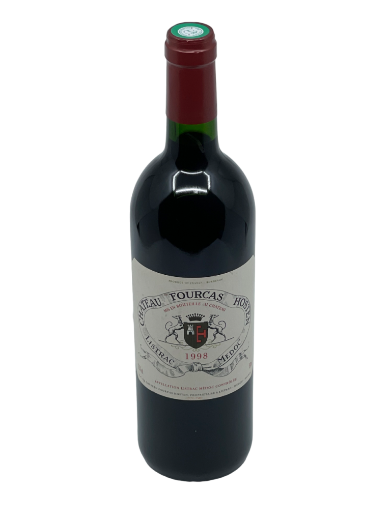 Bordeaux listrac Médoc Château Fourcas Hosten propriété Hermès famille Momméja domaine histoire terroir vignoble vins rouges notoriété rayonnement distinction qualité Cru Bourgeois équilibre assemblage réussite millésime nez bouche attaque finale note arôme bouquet palais couleur robe reflets tuilés disque couleur teinte profonde rouge grenat âge vieillissement maturité apogée complexe subtile fruits noirs cuir épice structure tanin soyeux longueur