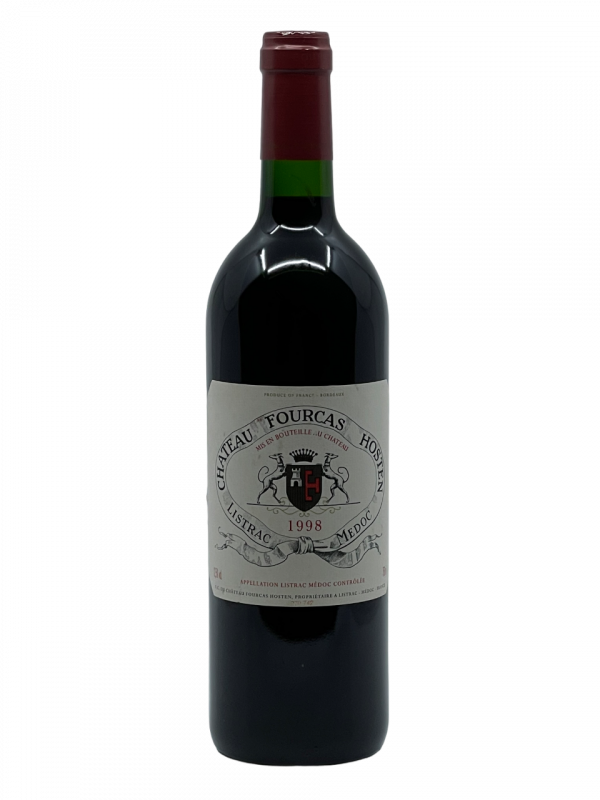 Bordeaux listrac Médoc Château Fourcas Hosten propriété Hermès famille Momméja domaine histoire terroir vignoble vins rouges notoriété rayonnement distinction qualité Cru Bourgeois équilibre assemblage réussite millésime nez bouche attaque finale note arôme bouquet palais couleur robe reflets tuilés disque couleur teinte profonde rouge grenat âge vieillissement maturité apogée complexe subtile fruits noirs cuir épice structure tanin soyeux longueur