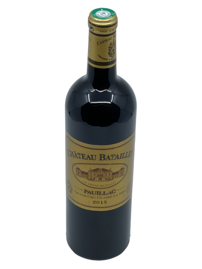 Bordeaux Pauillac Grand Cru Classé 1855 Château Batailley célèbre famille Castéja domaine propriété œnologue pérennité qualité assemblage cépage Cabernet Sauvignon Merlot vigne vignoble vin rouge réputé référence mondial réussite millésime nez bouche attaque finale note arôme bouquet palais palette aromatique couleur robe reflets mûr minéralité festival fruits croquant rond souple charmeur boisé cèdre café moka liqueur cassis Parker