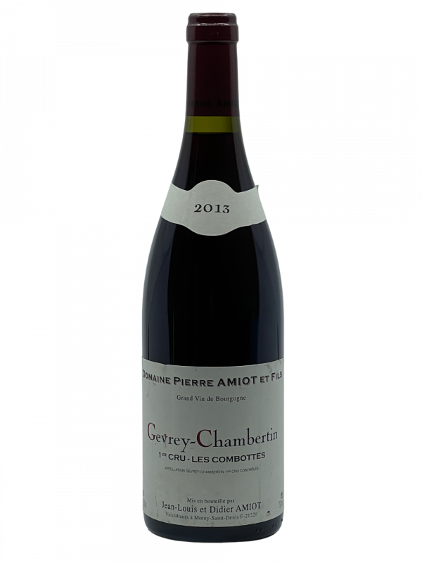 Bourgogne Gevrey Chambertin Premier cru Les Combottes Domaien Amiot Père et Fils appellation climat terroir propriété familiale exploitation vignoble superficie hectare parcelle vigne vin rouge Grand Cru Latricières Chambertin Mazoyères Chambertin Clos de la Roche millésime nez bouche attaque finale note arôme bouquet palais palette aromatique couleur robe reflets fantastique corpulent tanin soyeux distinction fruits rouges noirs rose séchée épice douce chair envergure structuré concentré parfait puissance séducteur complexité remarquable vieillissement garde cave plénitude maturité apogée