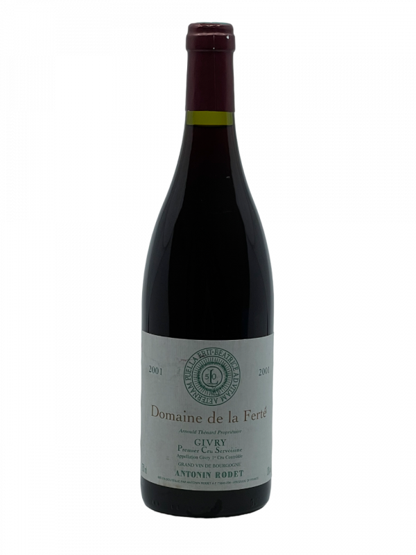 Bourgogne Givry Premier Cru Servoisine appellation climat Antonin Rodet Domaine de la Ferté vignoble vigne vin rouge cépage pinot noir terroir exigeant savoir-faire vigneron travail parfait équilibre millésime nez bouche attaque finale note arôme bouquet palais couleur robe reflets rubis brillant fruits noirs racé typique puissant palette aromatique complexe finesse expression révélation singulière gourmande texture tanin grain fin