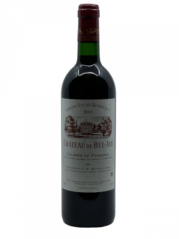 Bordeaux Lalande Pomerol Château de Bel Air appellation renommée vignoble vigne vin rouge élaboration superficie hectare superbe millésime réussite exceptionnelle œnologue vinification collaboration nez bouche attaque finale note arôme bouquet couleur robe reflets cépage merlot rondeur élégant élevage vieillissement barrique fût chêne grillé agréable boisé