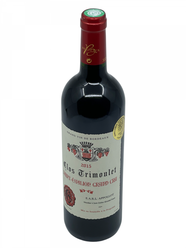 Bordeaux Saint Émilion Grand Cru Clos Trimoulet Famille Appollot vigne vin rouge propriété familiale excellence tradition savoir-faire génération assemblage cépage merlot cabernet franc cabernet sauvignon millésime nez bouche attaque finale note arôme bouquet couleur robe reflets rubis fruits cassis groseille boisé franche élégante équilibre charme médaille or