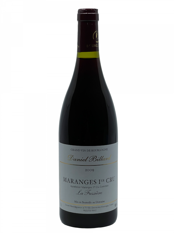 Bourgogne Maranges Premier Cru La Fuissière appellation climat Domaine Daniel Billard vignoble vigne vin rouge cépage pinot noir terroir exigeant savoir-faire vigneron travail parfait équilibre millésime nez bouche attaque finale note arôme bouquet palais couleur robe reflets rubis brillant fruits noirs épice franche charnue vive harmonieux saveur cerise myrtille jeunesse vieillir maturité apogée