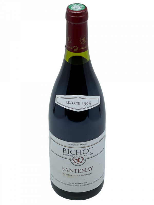 Bourgogne appellation climat Santenay Albert Bichot vignerons génération succession tradition savoir-faire famille domaine exploitation hectare superficie Côte de Beaune Côte de Nuits gestion domaine parcelle grandes vin rouge complexe ode simple millésime pinot noir cépage atout charmeur nez bouche attaque finale note arôme bouquet couleur robe pourpre reflets violacé richesse puissance structure équilibre tanin acidité harmonieuse persistance aromatique fruits rouges douce épicé dégustation apogée maturité