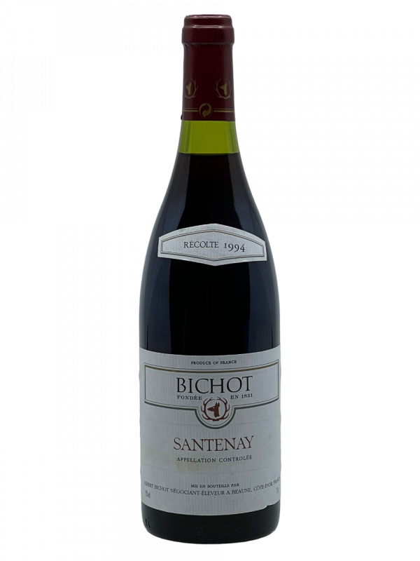 Bourgogne appellation climat Santenay Albert Bichot vignerons génération succession tradition savoir-faire famille domaine exploitation hectare superficie Côte de Beaune Côte de Nuits gestion domaine parcelle grandes vin rouge complexe ode simple millésime pinot noir cépage atout charmeur nez bouche attaque finale note arôme bouquet couleur robe pourpre reflets violacé richesse puissance structure équilibre tanin acidité harmonieuse persistance aromatique fruits rouges douce épicé dégustation apogée maturité