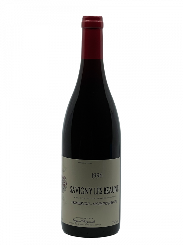 Bourgogne appellation climat Savigny lès Beaune Premier Cru Les Hauts Jarrons Cave de Bourgogne Edgard Régnault Charles Antonin Louis d’Etang Bernard Morey Bertrand de la Ronceray maison négoce domaine vigne vin rouge vignoble millésime nez bouche attaque finale note arôme bouquet palais palette aromatique couleur robe reflets saveur puissant tanin abondant moelleux acidité pourpre rubis violet brillant fraise framboise cerise cassis mûre fruits cuits pruneau épice fragrance structuré densité rondeur vivacité racé maturité apogée