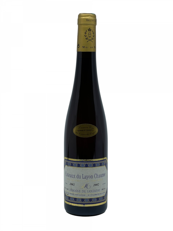 Loire Coteaux du Layon 1er Cru Chaume domaine Landreau vigne vin blanc moelleux Raymond Morin millésime nez bouche attaque finale note arôme bouquet couleur robe reflets jaune doré brillant intense complexe fruits blancs agrumes exotique abricot confit miel amande grillée minéralité forte puissante opulente sensation gras liquoreux modèle équilibre larme vivacité structuré généreux riche fraîcheur