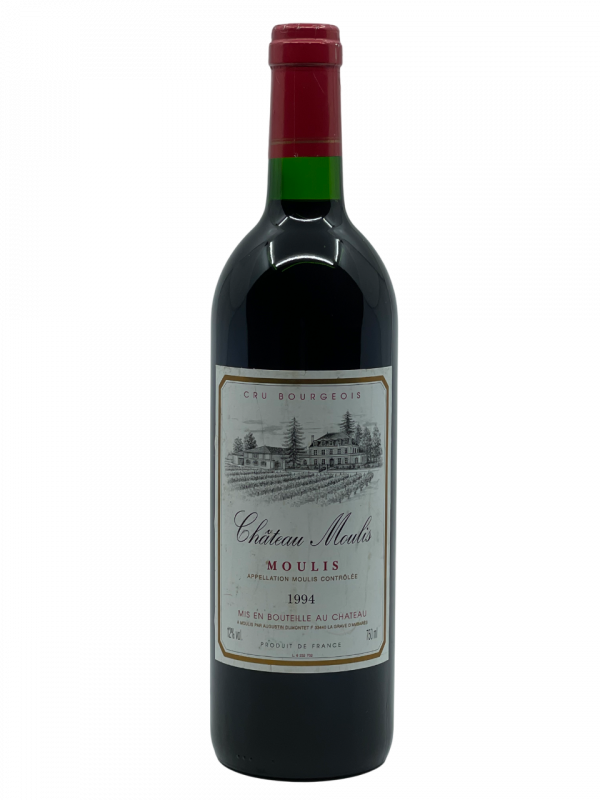 Bordeaux Médoc Moulis Château Moulis appellation grand vin Grand Cru Classé Grand Cru Bourgeois viticole exploitation domaine superficie hectare vignes vin rouge millésime nez bouche attaque finale note arôme bouquet couleur robe reflets finesse énergie équilibre aromatique palette tanin typicité cassis myrtille fleurs séchées figue fer humus truffe attaque douce fraîcheur structure ferme caractère généreux corsé réussite