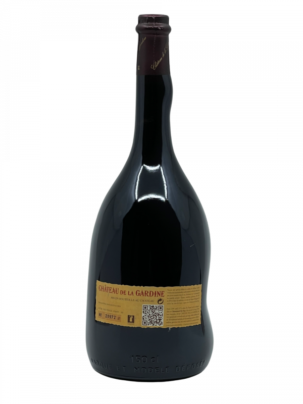 Rhône Rasteau Châteauneuf du Pape appellation domaine familial tradition héritage héritiers génération succession savoir-faire viticole vinicole vigneron vignes vins rouges château Gardine Brunel Saint Roch hectare parcelle superficie propriété célèbre qualité iconique bouteille Gardine production exportation pays nez bouche attaque finale note arôme bouquet couleur robe millésime assemblage cépages grenache syrah élégant opulent riche tanin soyeux longueur persistante signe infaillible qualité potentiel évolution œil belle profonde grenat reflets violets cassis violette mûre réglisse charpentée généreuse évolution complexe cerise clafoutis kirsch fruits noyaux pruneau cuir