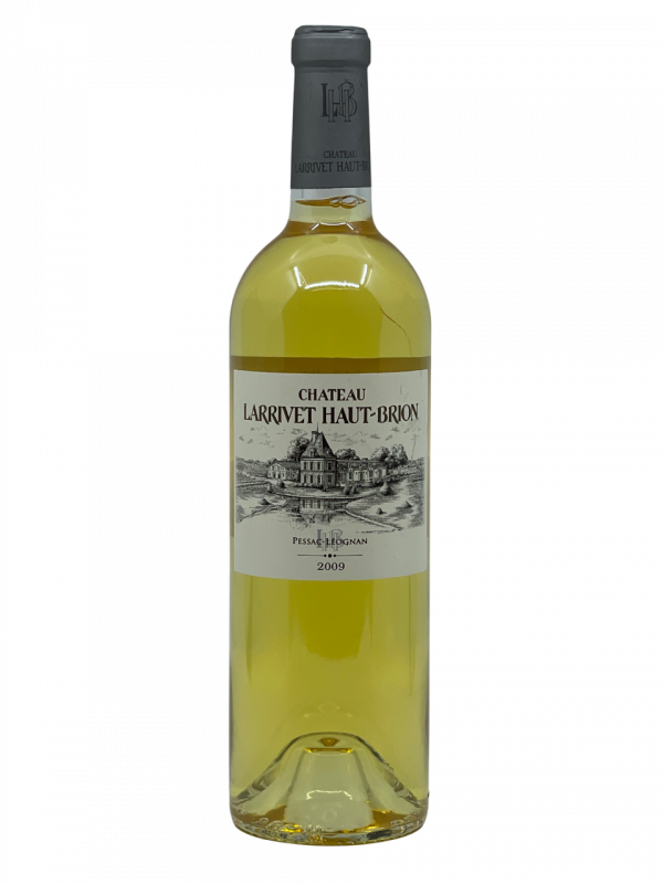 Bordeaux Pessac Léognan Graves Blanc appellation Château Larrivet Haut Brion vignoble vigne vin blanc propriété histoire passion ambition assemblage cépage sauvignon sémillon millésime nez bouche attaque finale note arôme bouquet couleur robe reflets or clair cristalline fruits jaunes épices complexe miellée agrumes puissante fruité frâiche minérale intense plaisir saveur finesse robert parker wine advocate