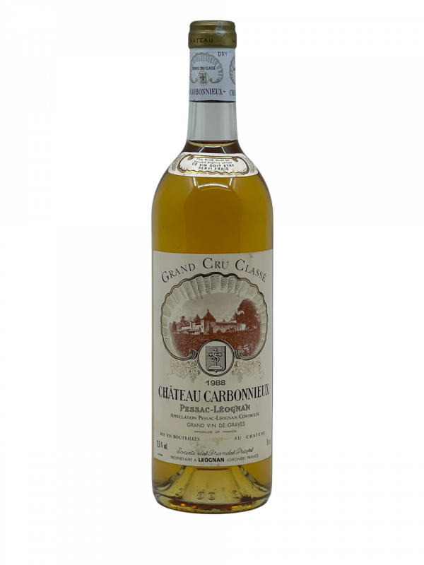 Bordeaux Pessac Léognan Grand Cru Classé Classement 1855 Graves appellation Château Carbonnieux vignoble vigne vin rouge Blanc cépage légende propriété millésime nez bouche attaque finale note arôme bouquet couleur robe reflets vieillissement acidité rondeur évolution fruits secs zeste orange fleur navette dégustation surprise parker wine advocate