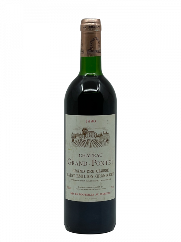 Bordeaux Saint Émilion Grand Cru Classé appellation classification château grand pontet domaine propriété société familiale négoce Barton & Guestier Sylvie Pourquet-Bécot millésime historique vin rouge exceptionnel expérience sensorielle inoubliable nez bouche attaque finale note arôme bouquet palais palette aromatique couleur robe reflets rubis complexe intense fruits noirs frais prune mûre réglisse épice tabac raffinée caresse structure tannique soyeuse longueur minérale finesse garde vieillissement parker