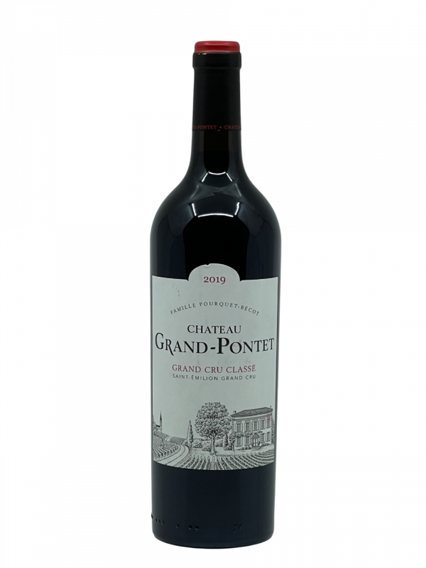 Bordeaux Saint Émilion Grand Cru Classé appellation classification château grand pontet domaine propriété société familiale négoce Barton & Guestier Sylvie Pourquet-Bécot millésime nez bouche attaque finale note arôme bouquet palais palette aromatique couleur robe reflets intense fruits noirs frais prune mûre réglisse raffinée caresse structure tannique soyeuse longueur minérale finesse garde vieillissement parker