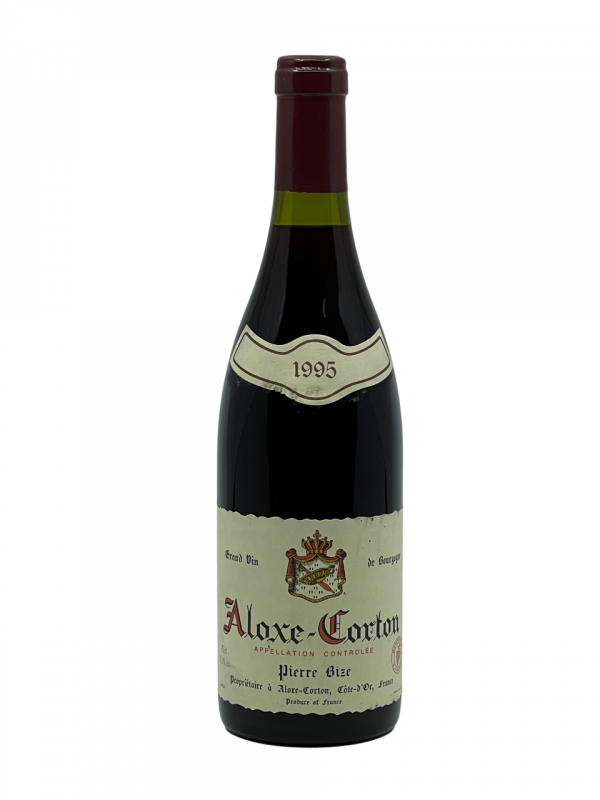 Bourgogne Aloxe Corton appellation climat domaine pierre bize vignoble vigne vin rouge cépage pinot noir terroir exigeant savoir-faire vigneron travail tradition parfait équilibre histoire œnologie confidentiel précieux ancien amateur millésime nez bouche attaque finale note arôme bouquet palais couleur robe reflets foncé bouqueté épicé richesse aromatique fruit baie noire fleur miel amande grillé cuir odeur sous-bois maturité