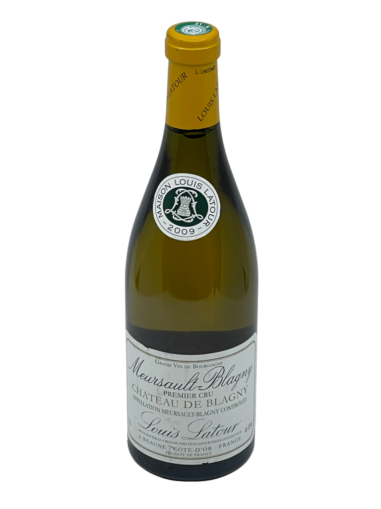 Bourgogne Meursault Blagny Premier Cru appellation climat château de blagny maison louis latour volnay côte de beaune pommard puligny montrachet côte d’or excellence exclusivité chardonnay vin blanc fraîcheur élégance aptitude vieillissement millésime nez bouche attaque finale note arôme bouquet palais palette aromatique couleur robe reflets jaune pâle brillan intense fumée grillée boisée noisette vanille pêche blanche ample gras amande séveuse