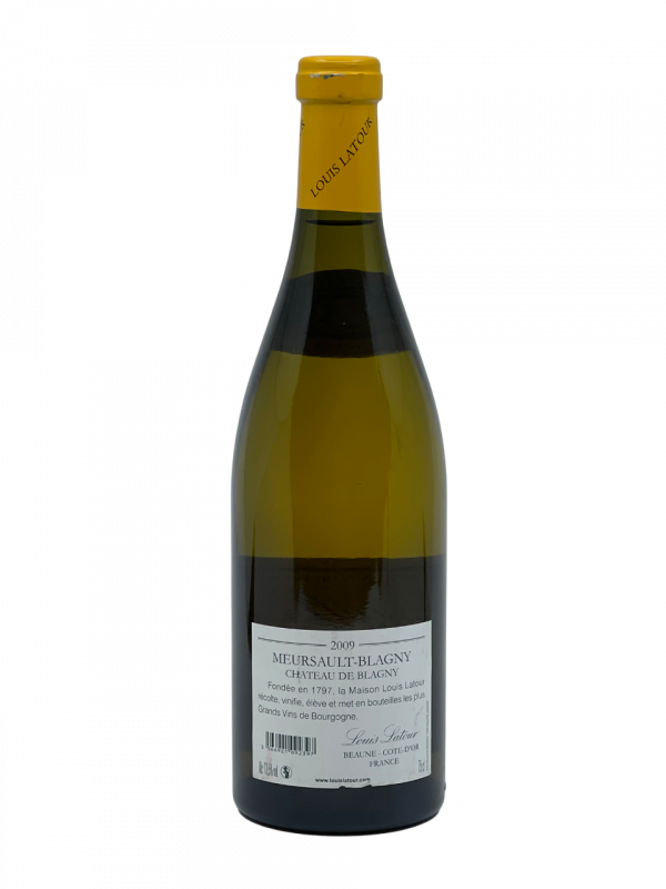 Bourgogne Meursault Blagny Premier Cru appellation climat château de blagny maison louis latour volnay côte de beaune pommard puligny montrachet côte d’or excellence exclusivité chardonnay vin blanc fraîcheur élégance aptitude vieillissement millésime nez bouche attaque finale note arôme bouquet palais palette aromatique couleur robe reflets jaune pâle brillan intense fumée grillée boisée noisette vanille pêche blanche ample gras amande séveuse
