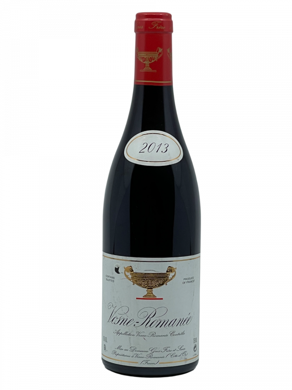 Bourgogne appellation climat Vosne Romanée domaine gros frères et sœurs vignerons génération succession tradition savoir-faire famille domaine exploitation hectare superficie parcelle grand vin rouge complexe millésime pinot noir cépage nez bouche attaque finale note arôme bouquet couleur robe pourpre reflets profondeur année fruits rouges noirs épicée muscade girofle réglisse poivre typique suave texture velours puissance concentré complexité framboise cassis vieillissement apogée maturité