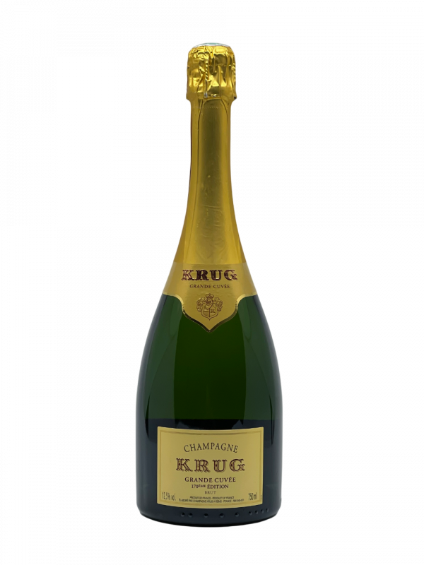 Champagne brut Maison Krug Grande Cuvée 170 édition fondateur joseph krug expression temps visionnaire passionné vinothèque unique réserve monde parcelle prestigieux Clos Mesnil Clos Ambonnay patrimoine exception vigne collectionneur bouteille optimal cave flacon dégustation épanouissement assemblage cépage pinot noir meunier chardonnay millésime nez bouche attaque finale note arôme bouquet palais palette aromatique couleur robe reflets or pâle fine bulle fleurs agrumes amande épice nougat gelée explosion saveur incomparable