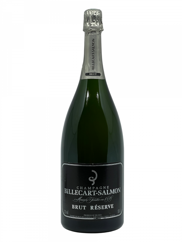 Champagne Brut Réserve Billecart Salmon maison familiale domaine propriété groupe frey parker terroir prestigieux génération succession tradition savoir-faire innovation production bouteille magnum millésime nez bouche attaque finale note arôme bouquet palais palette aromatique couleur robe reflets or pâle finesse bulle mousse persistance teinte fraîcheur fleurie fruits frais poire mûre riche vieillissement maturité cave exceptionnel réussite champenoise