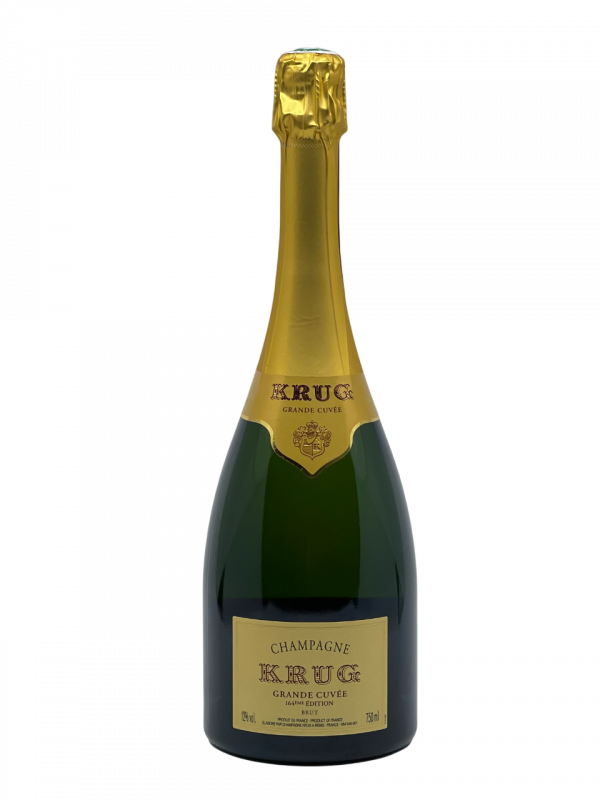 Champagne brut Maison Krug Grande Cuvée 164 édition fondateur joseph krug expression temps visionnaire passionné vinothèque unique réserve monde parcelle prestigieux Clos Mesnil Clos Ambonnay patrimoine exception vigne collectionneur bouteille optimal cave flacon dégustation épanouissement assemblage cépage pinot noir meunier chardonnay millésime nez bouche attaque finale note arôme bouquet palais palette aromatique couleur robe reflets or pâle fine bulle fleurs agrumes amande épice nougat gelée explosion saveur incomparable