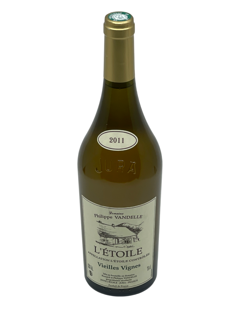 Jura l’Étoile appellation domaine philippe vandelle famille succession génération tradition savoir-faire vieilles vignes vin blanc voile vieillissement oxydation valeur sûre assemblage chardonnay savagnin millésime nez bouche attaque finale note arôme bouquet palais palette aromatique couleur robe reflets intense ample minérale saline noix épice