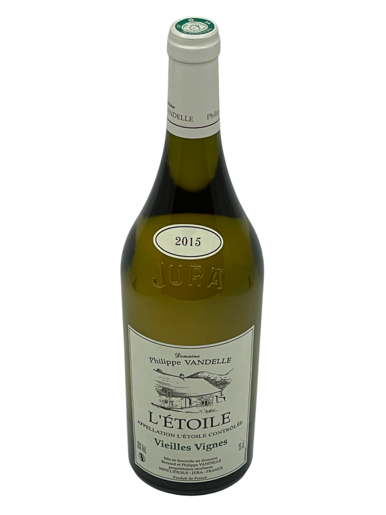 Jura l’Étoile appellation domaine philippe vandelle famille succession génération tradition savoir-faire vieilles vignes vin blanc voile vieillissement oxydation valeur sûre assemblage chardonnay savagnin millésime nez bouche attaque finale note arôme bouquet palais palette aromatique couleur robe reflets intense ample minérale saline noix épice