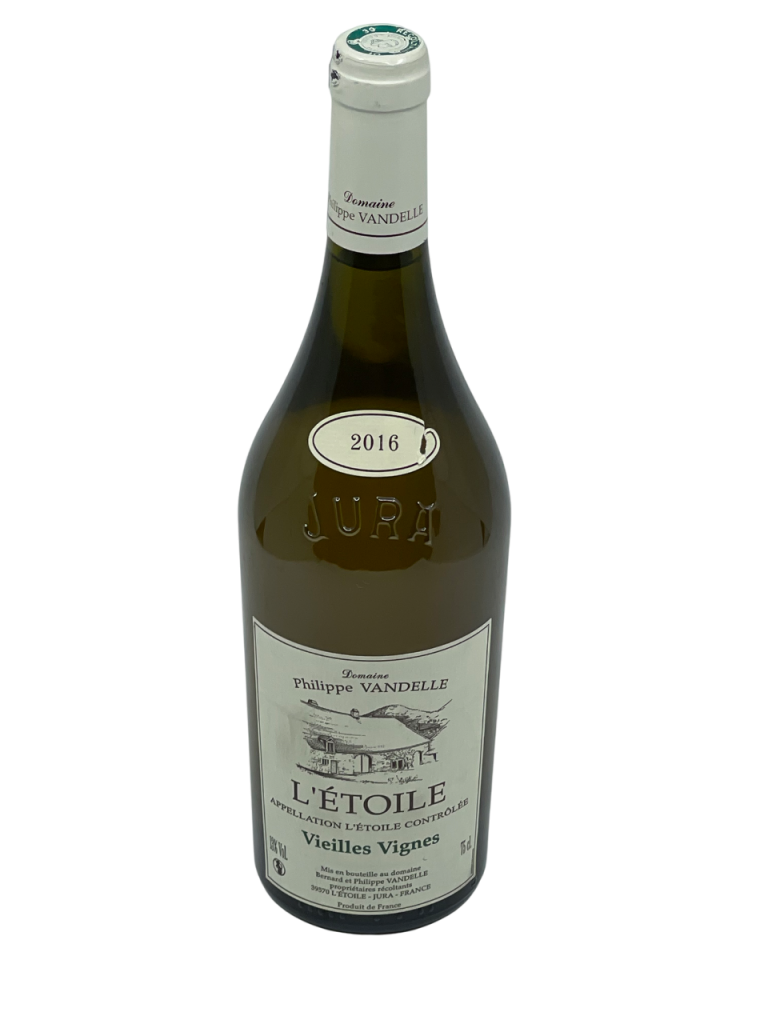 Jura l’Étoile appellation domaine philippe vandelle famille succession génération tradition savoir-faire vieilles vignes vin blanc voile vieillissement oxydation valeur sûre assemblage chardonnay savagnin millésime nez bouche attaque finale note arôme bouquet palais palette aromatique couleur robe reflets intense ample minérale saline noix épice