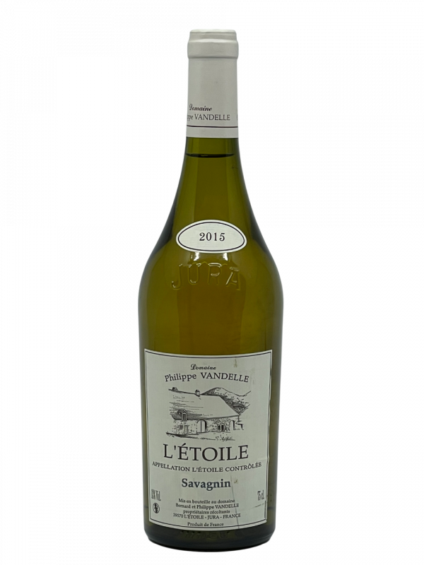 Jura l’Étoile appellation terroir domaine philippe vandelle famille succession génération tradition savoir-faire vieilles vignes vin blanc voile vieillissement oxydation valeur sûre cépage savagnin millésime nez bouche attaque finale note arôme bouquet palais palette aromatique couleur robe reflets caractère puissant fraîche intense ample minérale saline noix épice