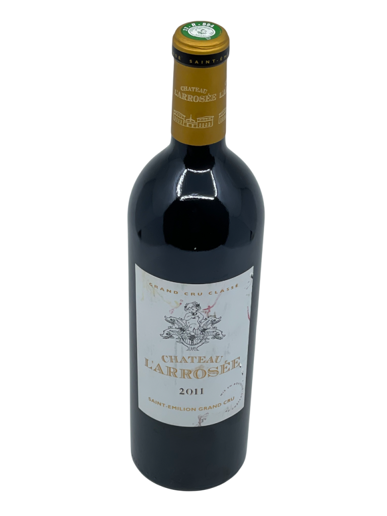 Bordeaux Saint Émilion Grand Cru Classé appellation terroir Château l’Arrosée source histoire réputation Château Ausone Château Haut Brion prestigieux vignoble vigne vin rouge coteaux ensoleillement maturité récolte alliance famille domaine propriété millésime nez bouche attaque finale note arôme bouquet palais palette aromatique couleur robe reflets racé typé puissance finesse régularité renaissance regain élégance complexité capacité vieillissement subtil fruits rouges cassis épice boisé structure tanin soyeux harmonie