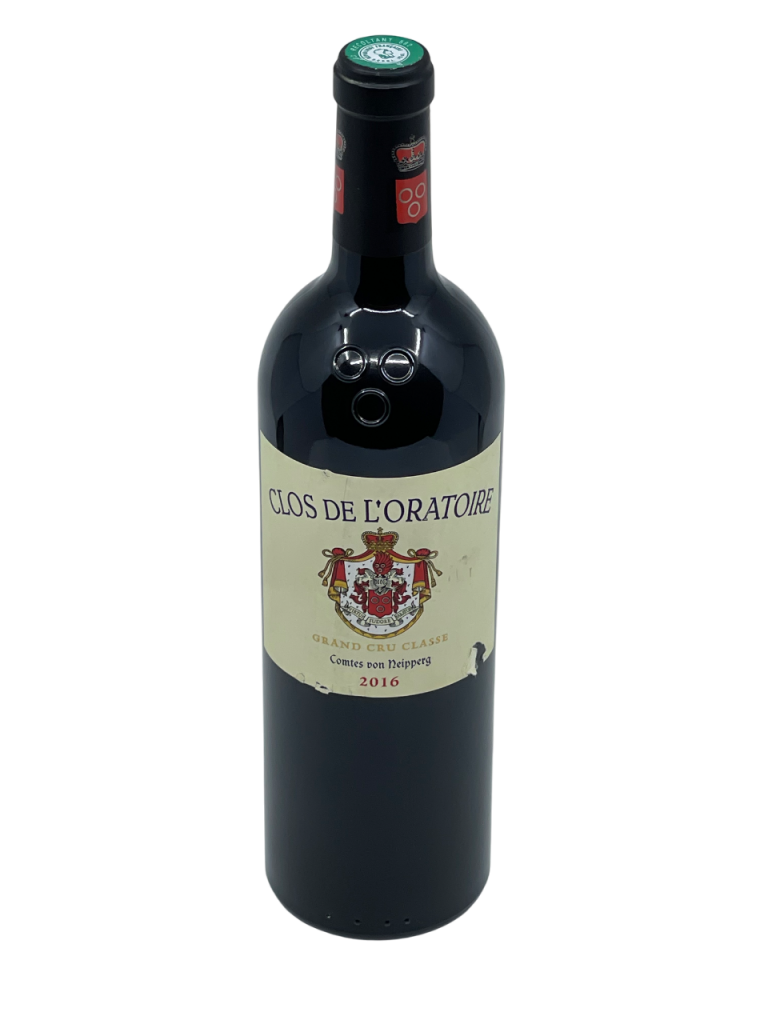 Bordeaux Saint Émilion Grand Cru Classé Clos de l’Oratoire noblesse comte Stéphane Von Neipperg tradition viticole familiale domaine propriété terroir vignoble vigne vin rouge patrimoine ancestrale rigueur convivialité unique millésime nez bouche attaque finale note arôme bouquet palais palette aromatique couleur robe reflets subtil esprit finesse fruité boisé frais séduisant formidable concentration structure tanin impressionnant potentiel garde vieillissement apogée maturité prêt à boire