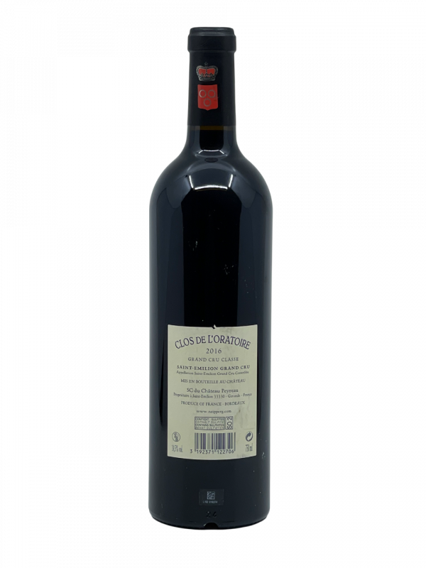 Bordeaux Saint Émilion Grand Cru Classé Clos de l’Oratoire noblesse comte Stéphane Von Neipperg tradition viticole familiale domaine propriété terroir vignoble vigne vin rouge patrimoine ancestrale rigueur convivialité unique millésime nez bouche attaque finale note arôme bouquet palais palette aromatique couleur robe reflets subtil esprit finesse fruité boisé frais séduisant formidable concentration structure tanin impressionnant potentiel garde vieillissement apogée maturité prêt à boire